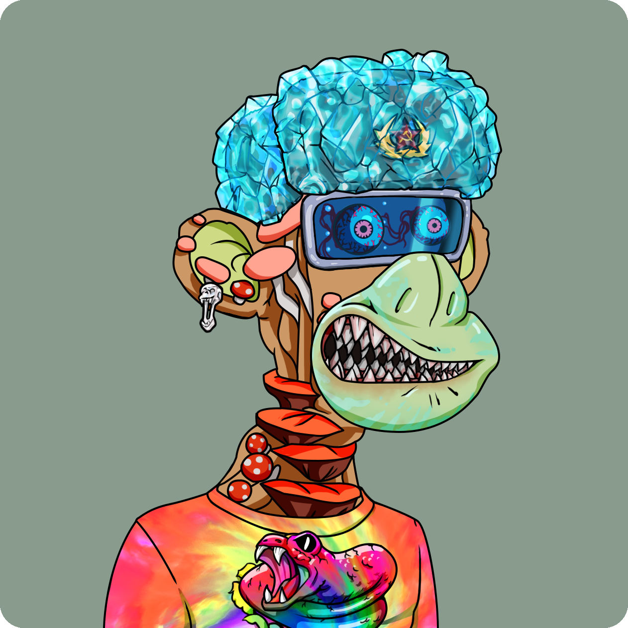 Yuga Labs - Mutant Ape Yacht Club - NFT # 6036