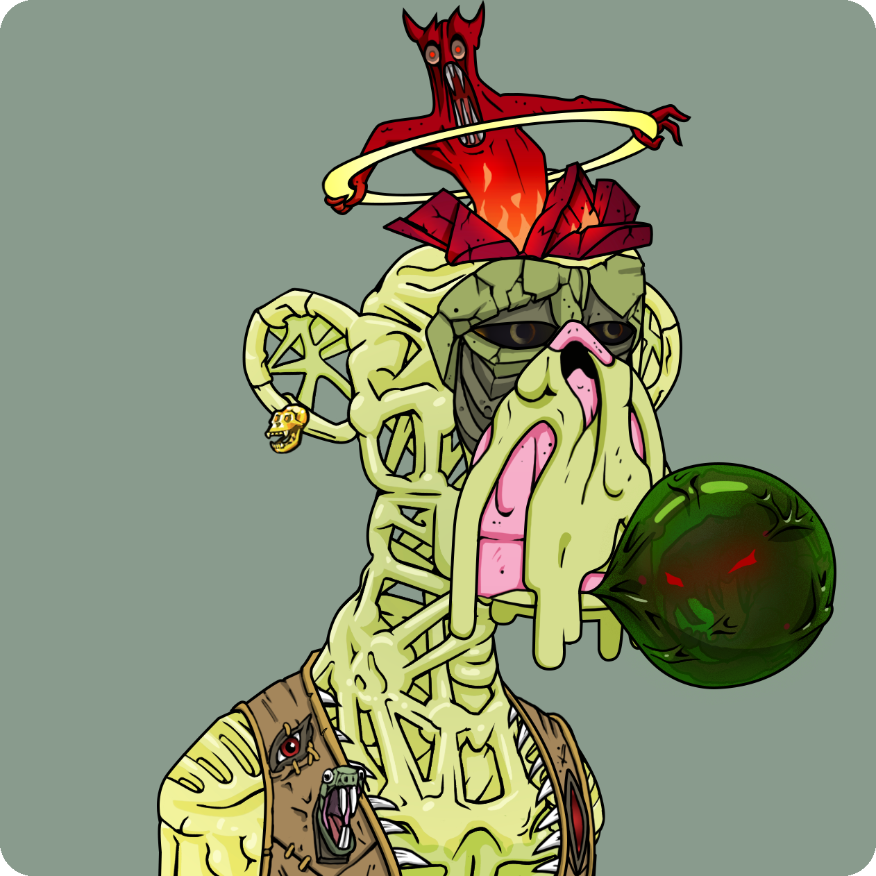 Yuga Labs - Mutant Ape Yacht Club - NFT # 544