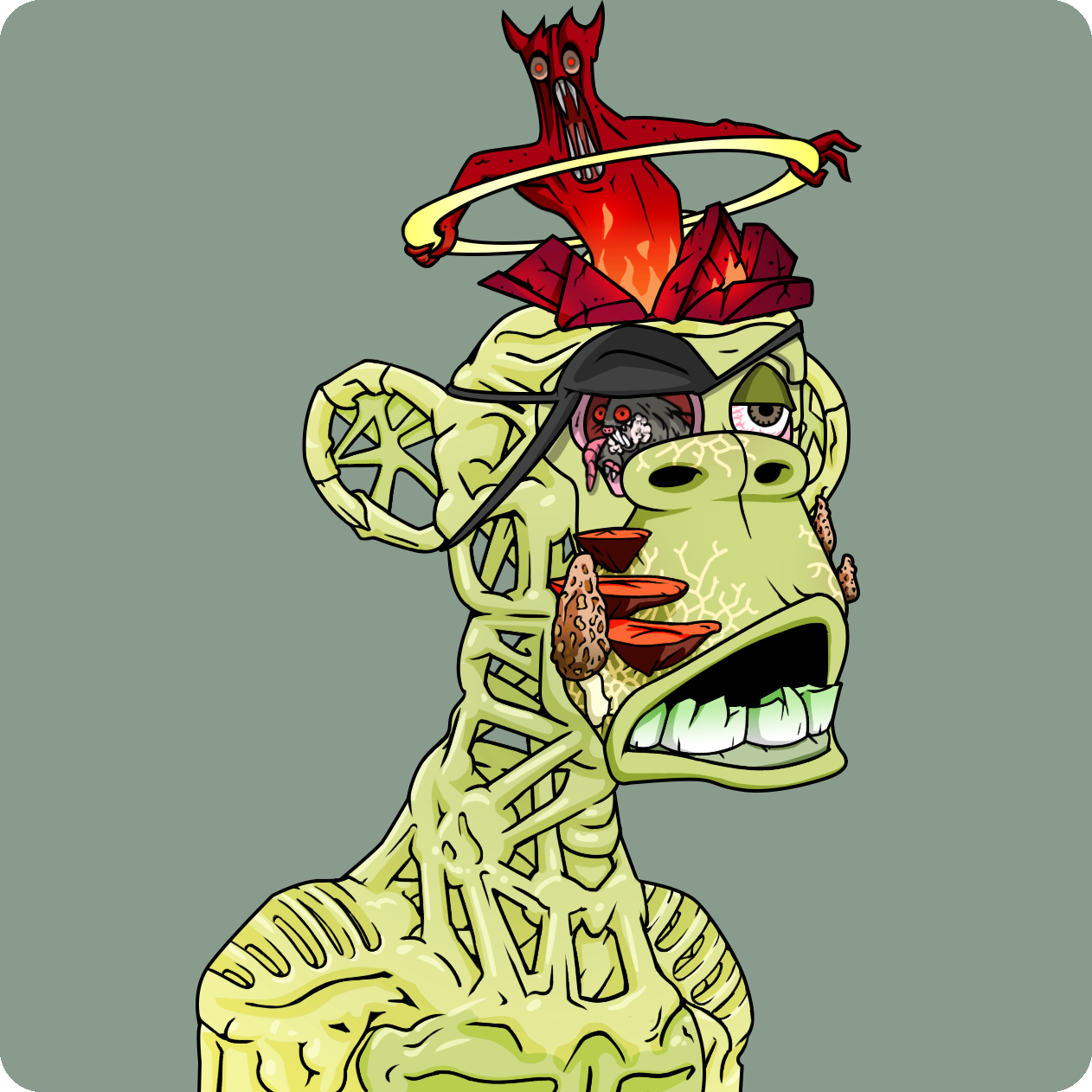 Yuga Labs - Mutant Ape Yacht Club - NFT # 2626