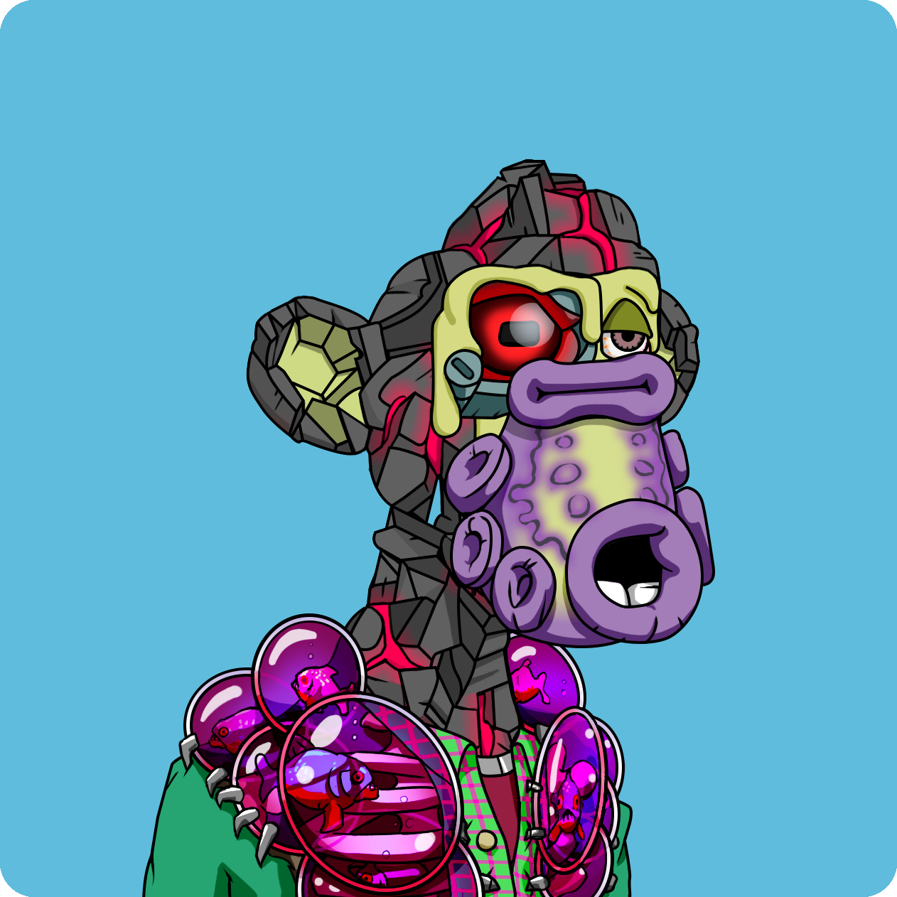 Yuga Labs - Mutant Ape Yacht Club - NFT # 13840