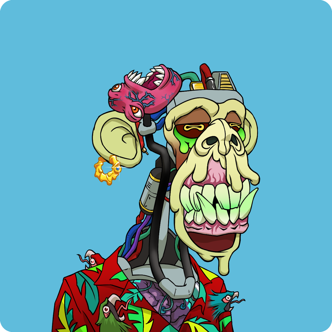 Yuga Labs - Mutant Ape Yacht Club - NFT # 12075