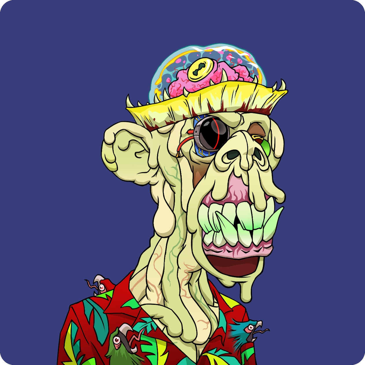 Yuga Labs - Mutant Ape Yacht Club - NFT # 13101