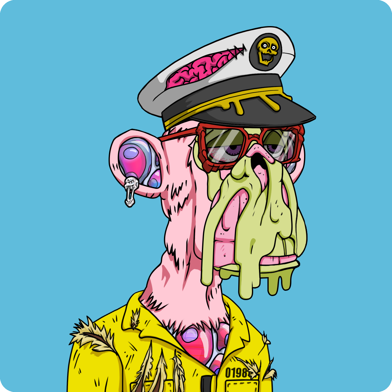 Yuga Labs - Mutant Ape Yacht Club - NFT # 17284