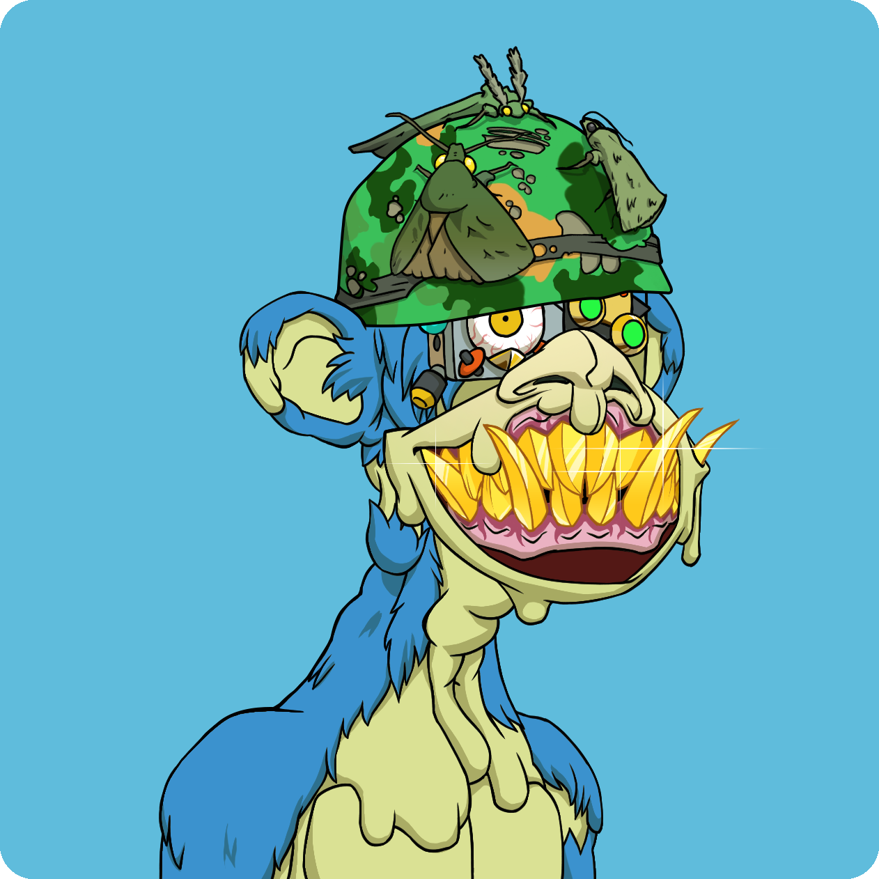 Yuga Labs - Mutant Ape Yacht Club - NFT # 20381