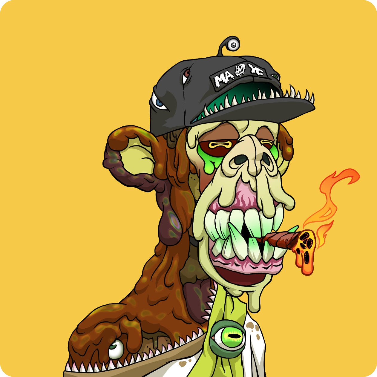 Yuga Labs - Mutant Ape Yacht Club - NFT # 3630