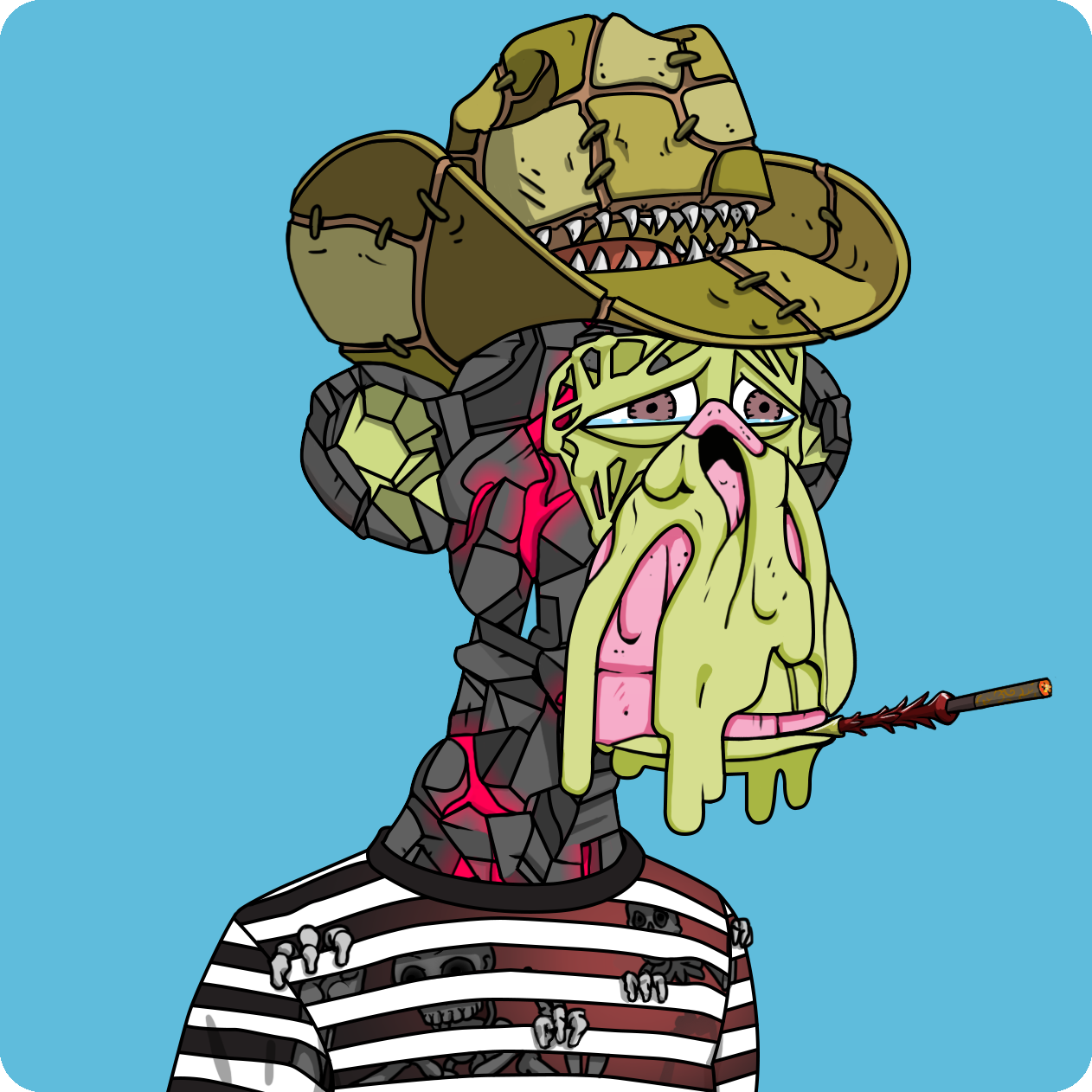 Yuga Labs - Mutant Ape Yacht Club - NFT # 4166