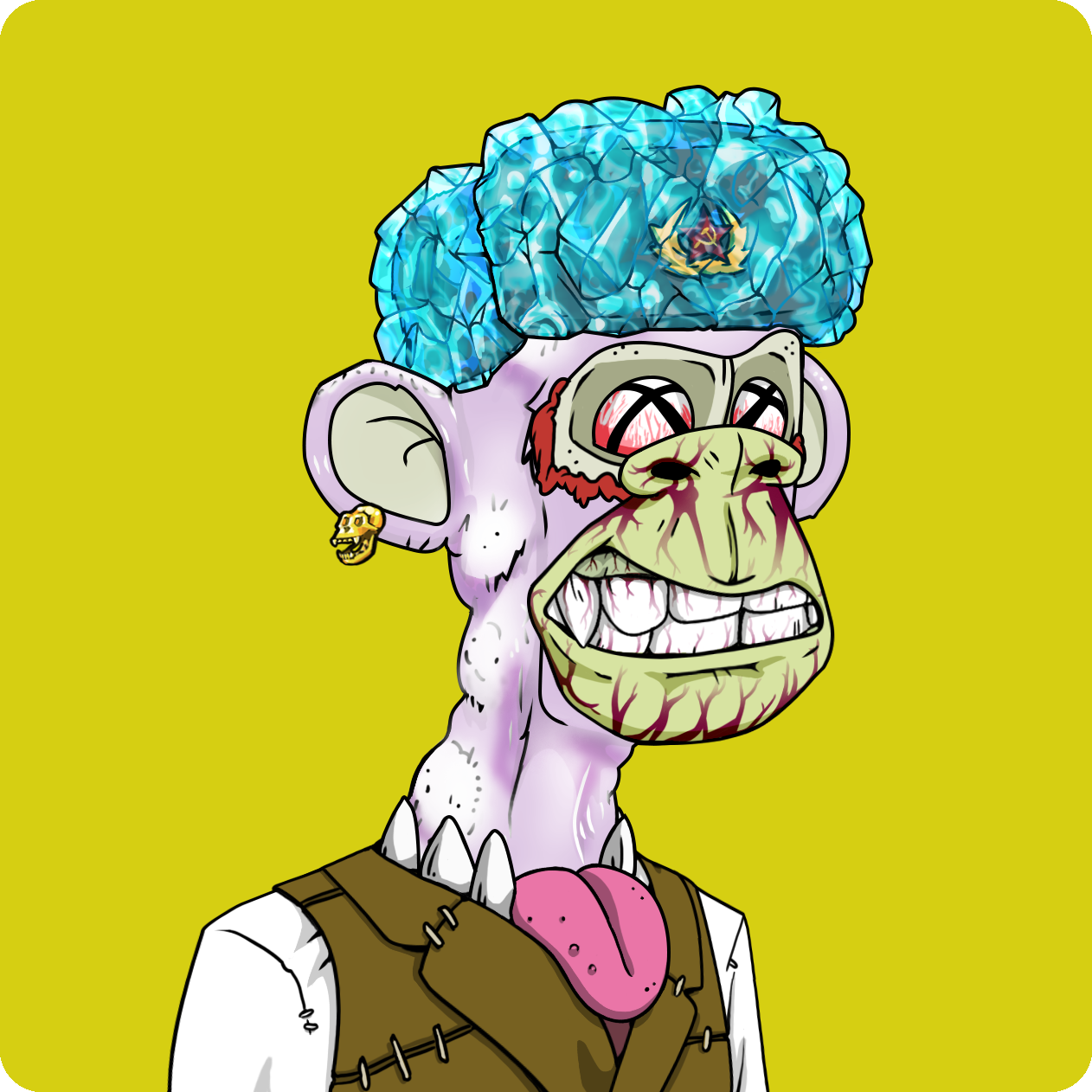 Yuga Labs - Mutant Ape Yacht Club - NFT # 12476