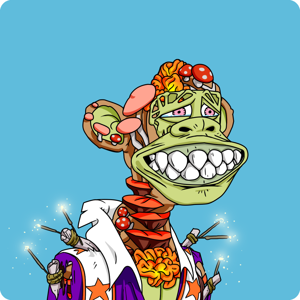 Yuga Labs - Mutant Ape Yacht Club - NFT # 2972