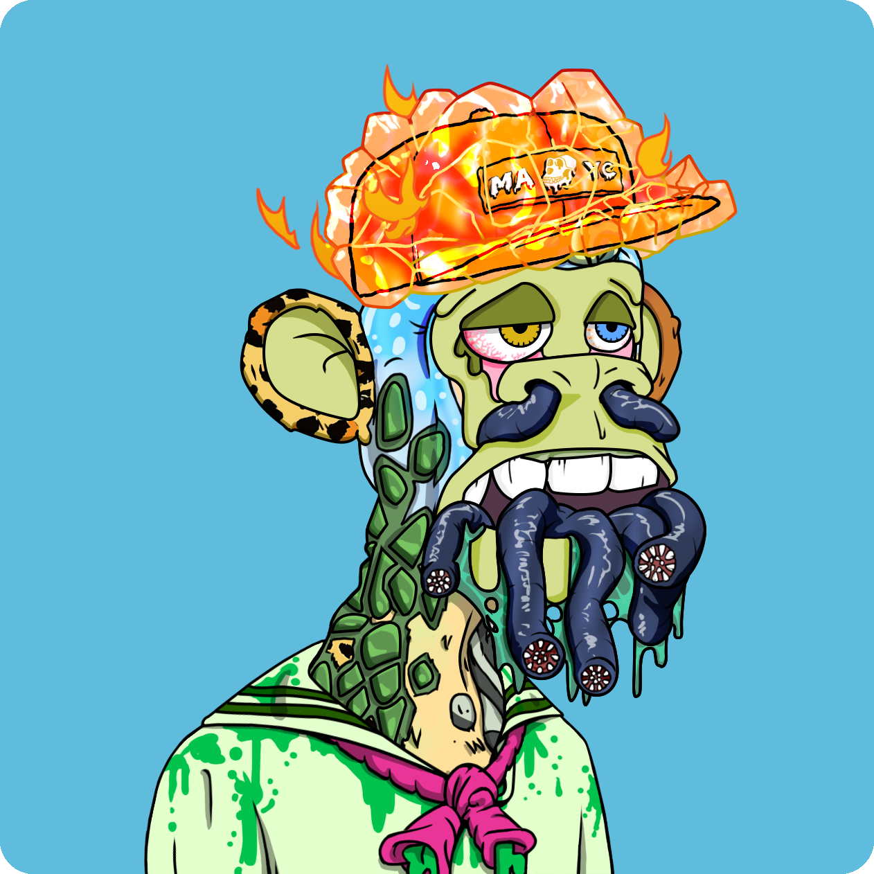 Yuga Labs - Mutant Ape Yacht Club - NFT # 2204