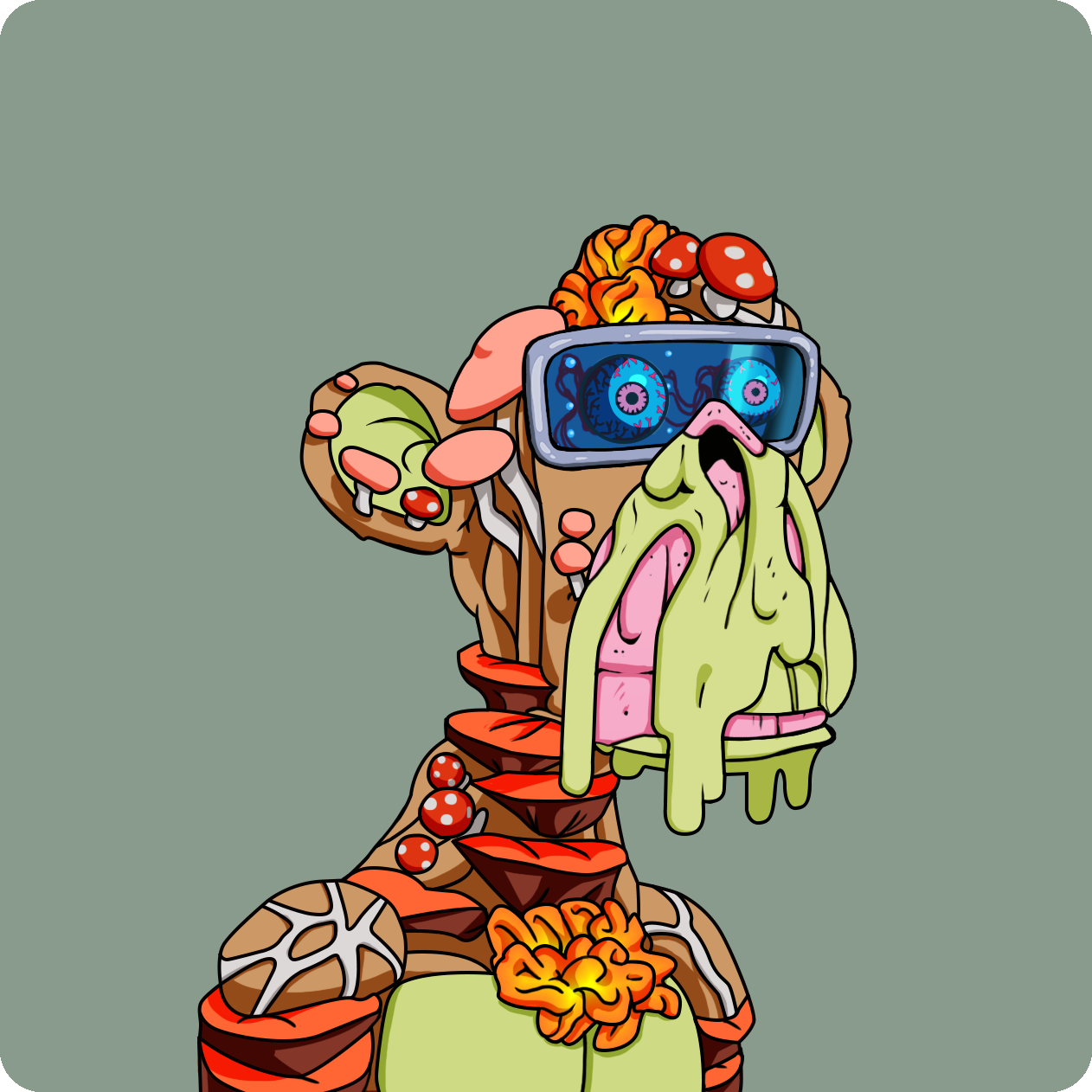 Yuga Labs - Mutant Ape Yacht Club - NFT # 4149