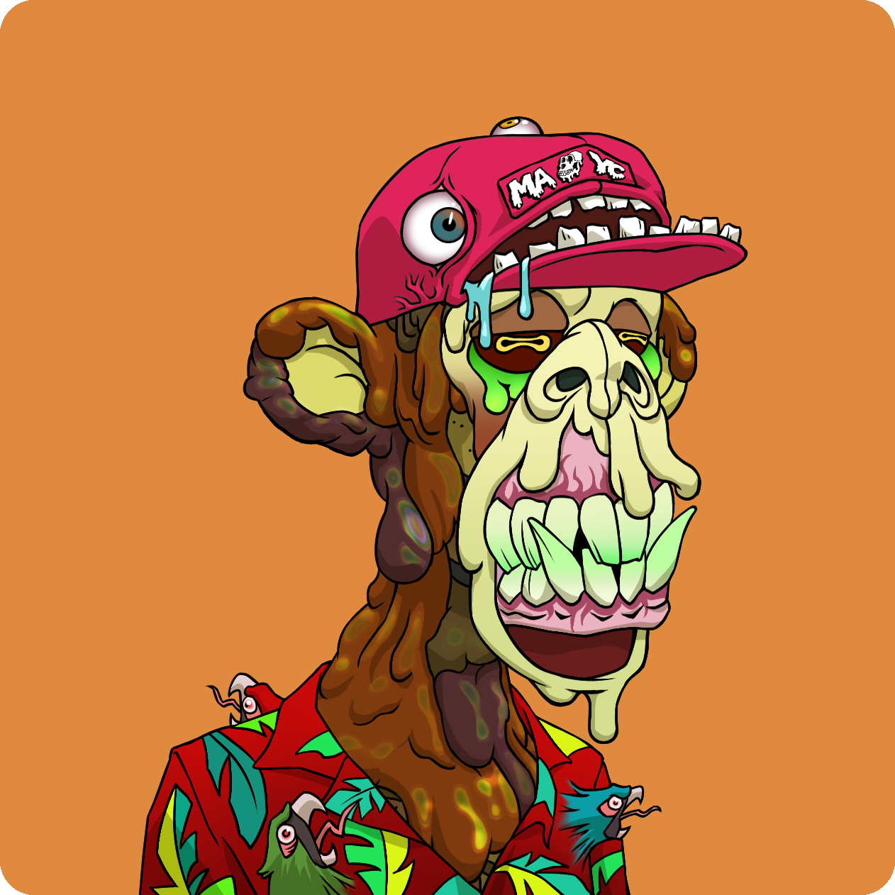 Yuga Labs - Mutant Ape Yacht Club - NFT # 19643