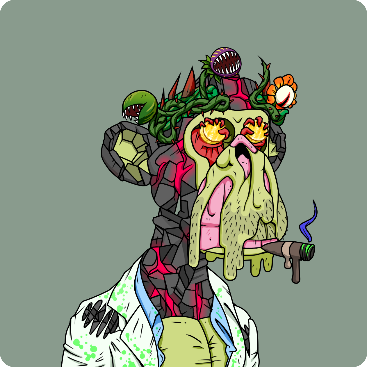 Yuga Labs - Mutant Ape Yacht Club - NFT # 27858