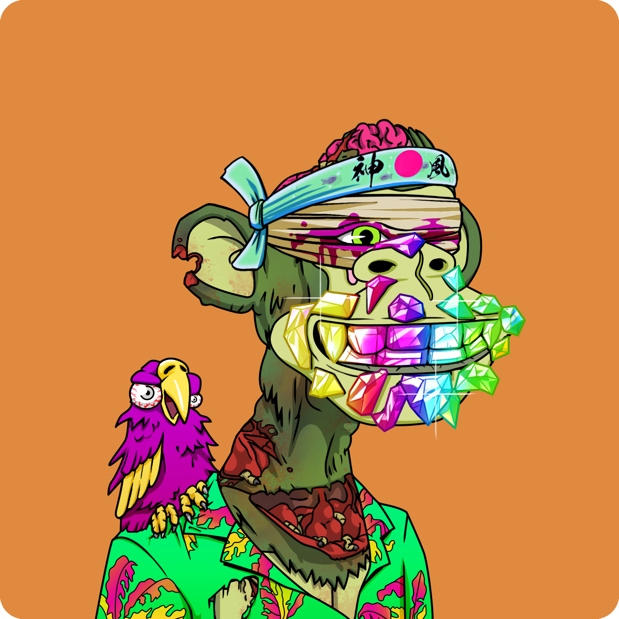 Yuga Labs - Mutant Ape Yacht Club - NFT # 12450