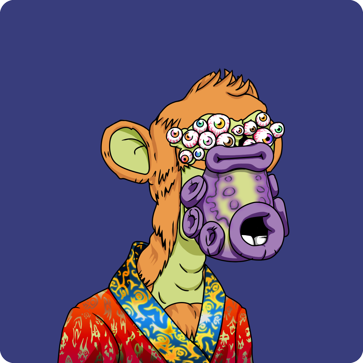 Yuga Labs - Mutant Ape Yacht Club - NFT # 4877