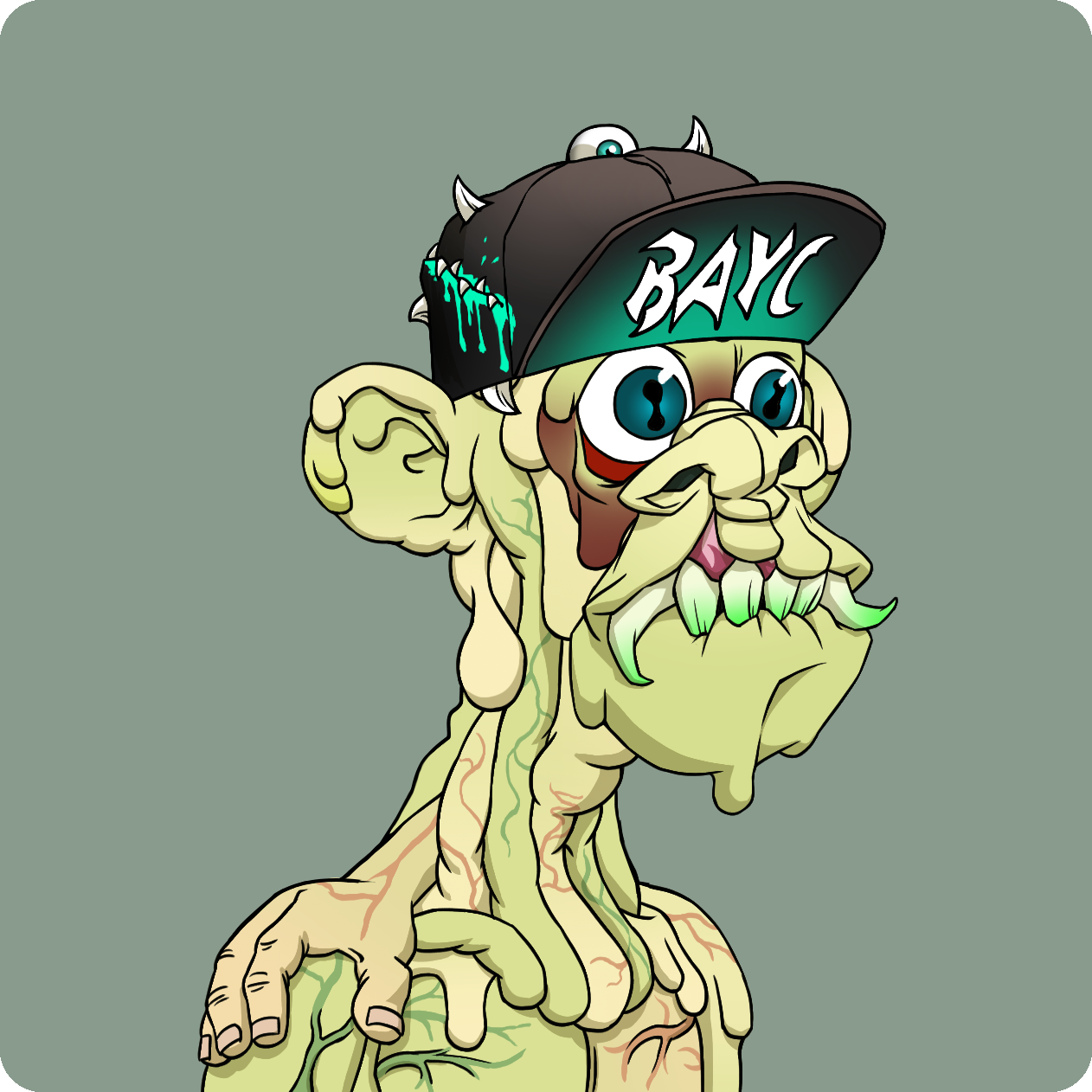 Yuga Labs - Mutant Ape Yacht Club - NFT # 2884