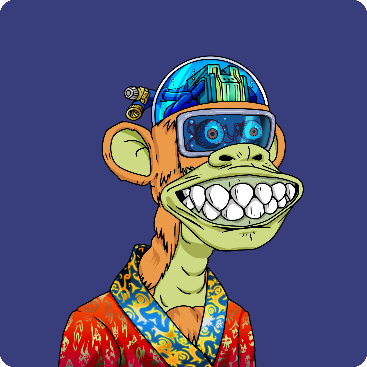 Yuga Labs - Mutant Ape Yacht Club - NFT # 24588