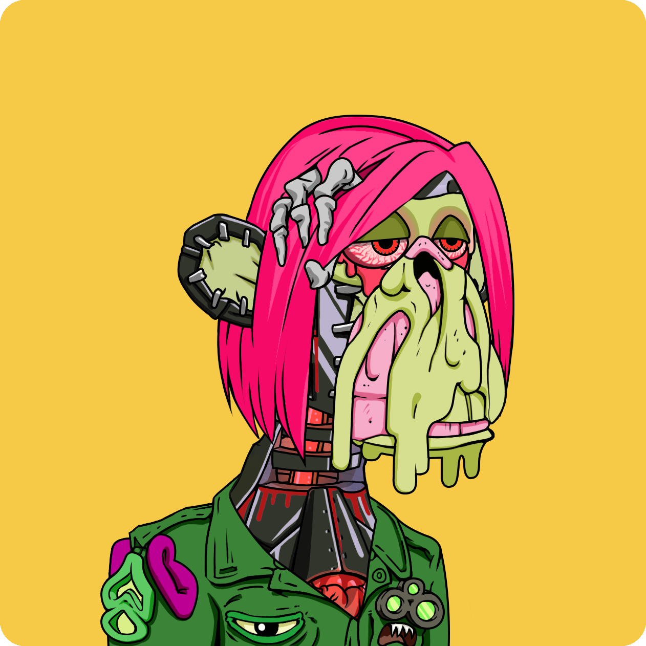 Yuga Labs - Mutant Ape Yacht Club - NFT # 6860