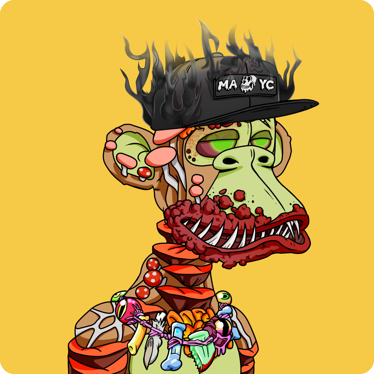 Yuga Labs - Mutant Ape Yacht Club - NFT # 4725