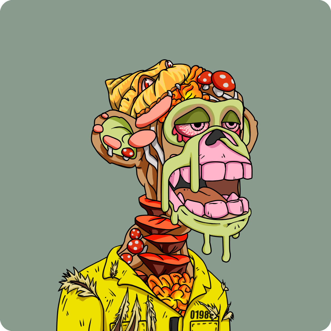 Yuga Labs - Mutant Ape Yacht Club - NFT # 22996