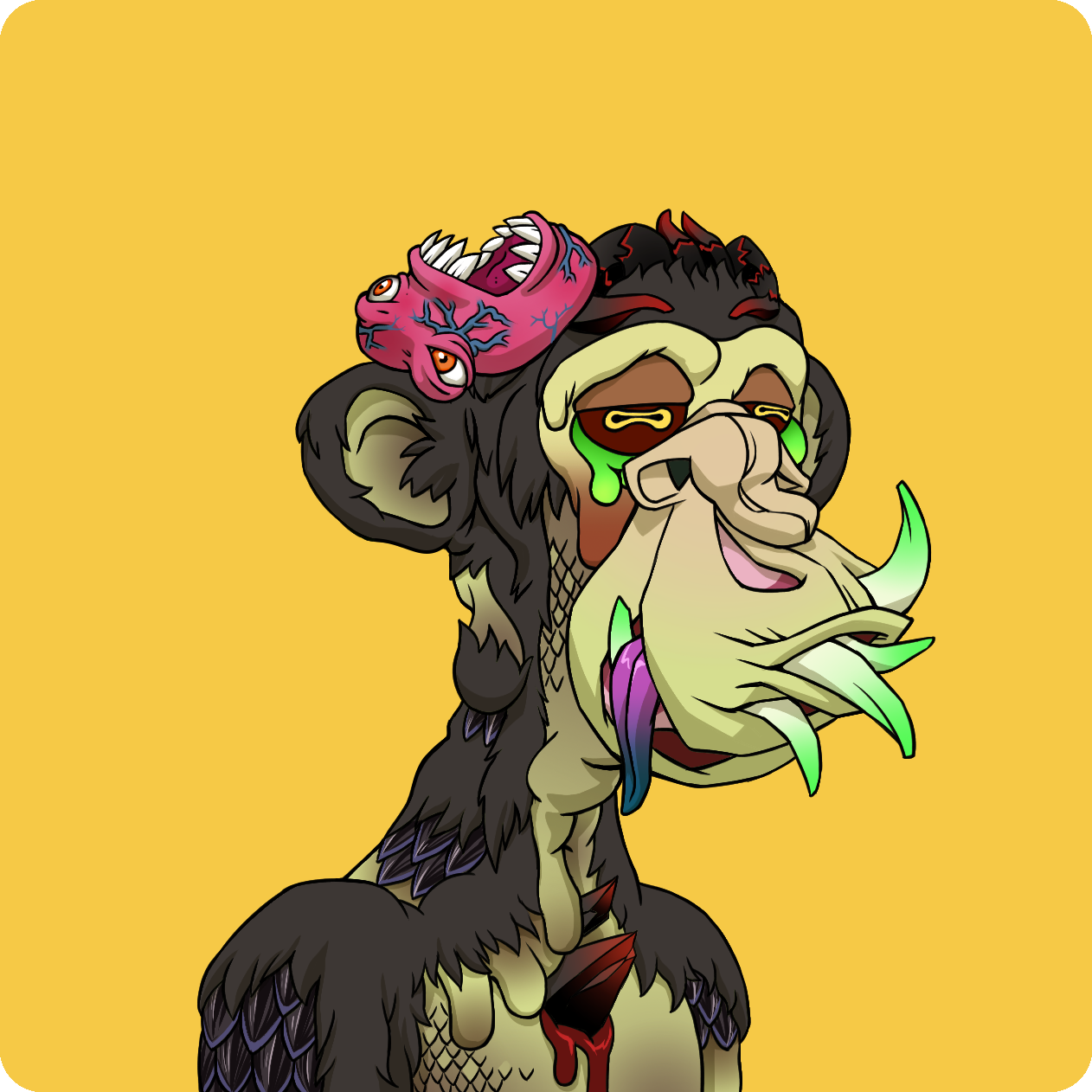 Yuga Labs - Mutant Ape Yacht Club - NFT # 2304