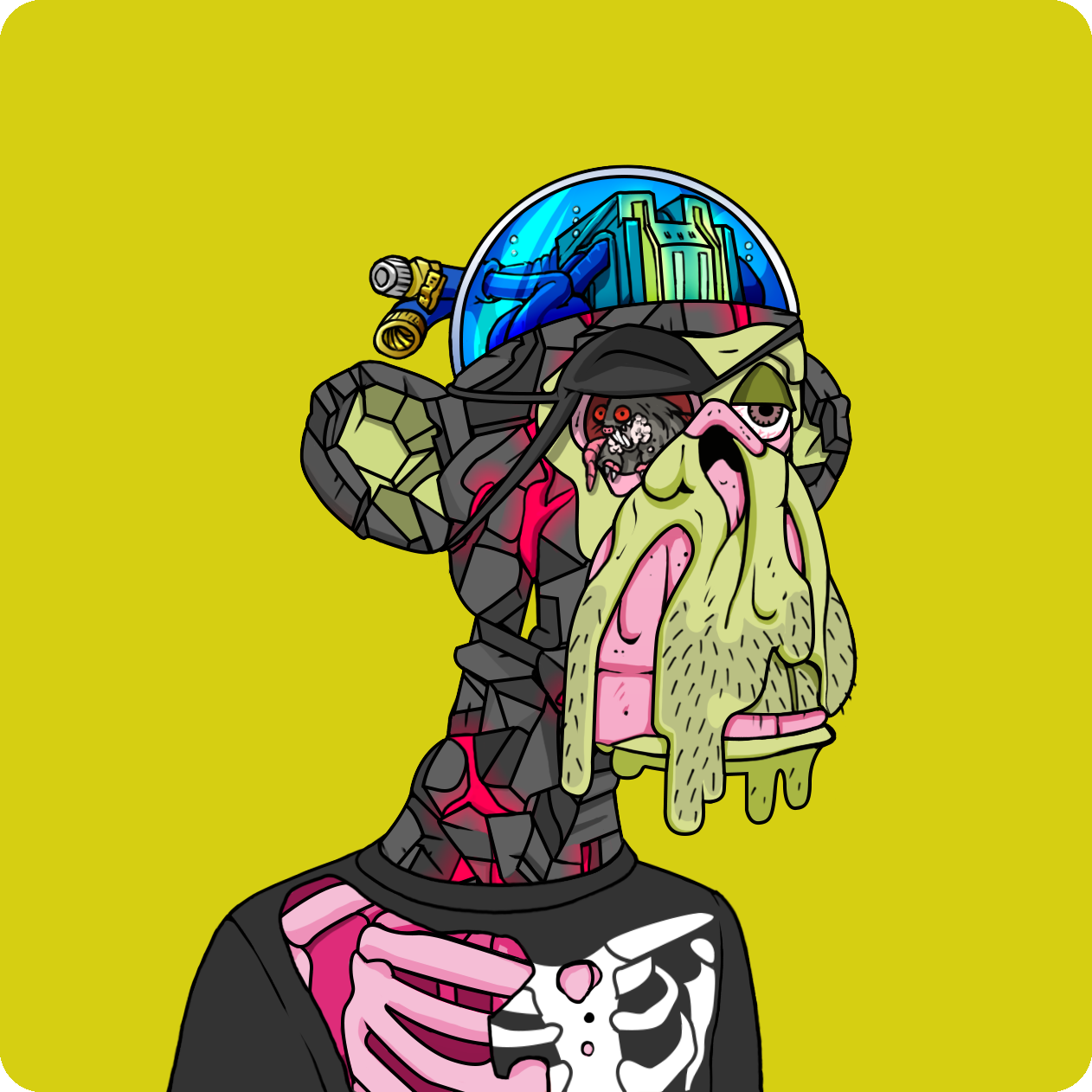 Yuga Labs - Mutant Ape Yacht Club - NFT # 25634