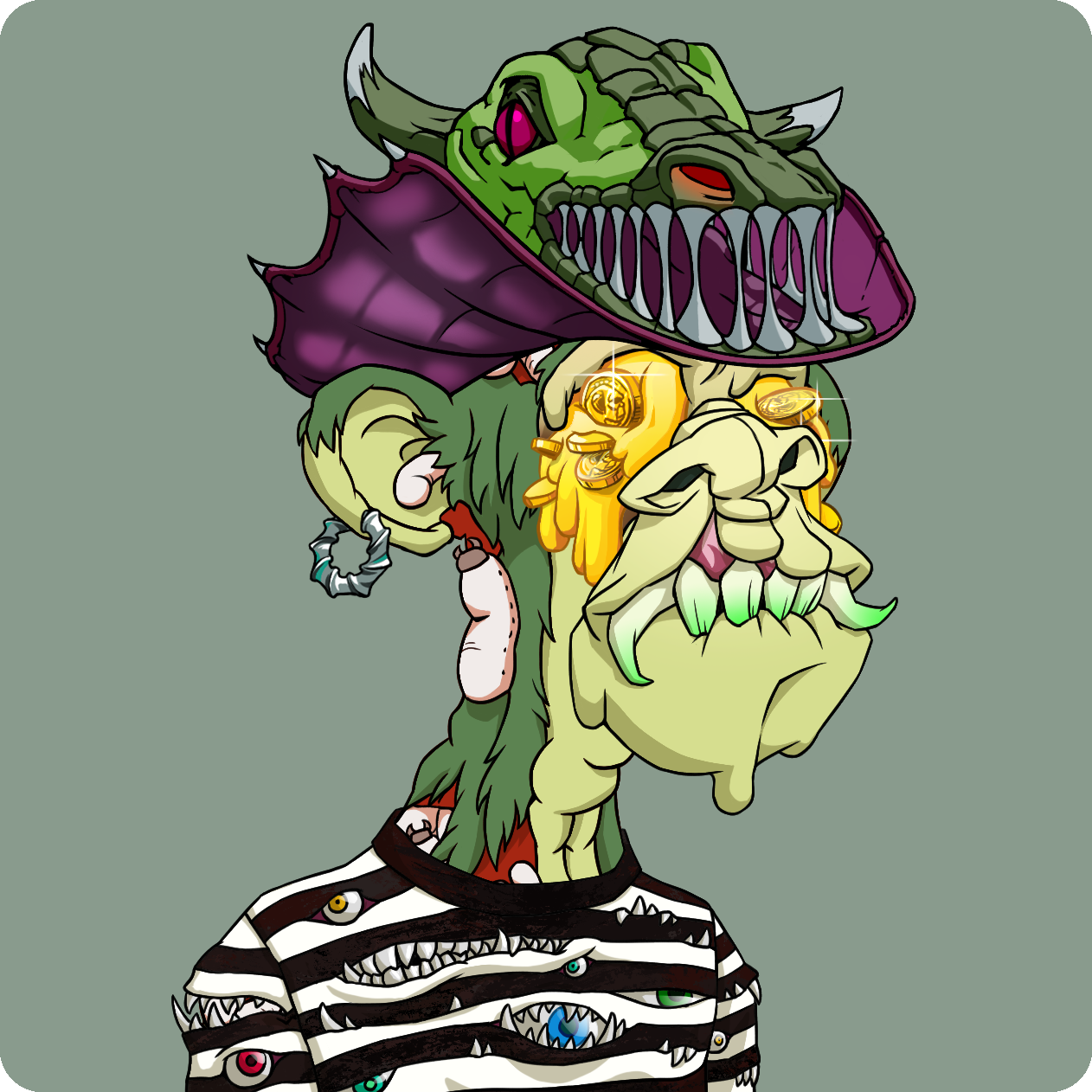 Yuga Labs - Mutant Ape Yacht Club - NFT # 17001