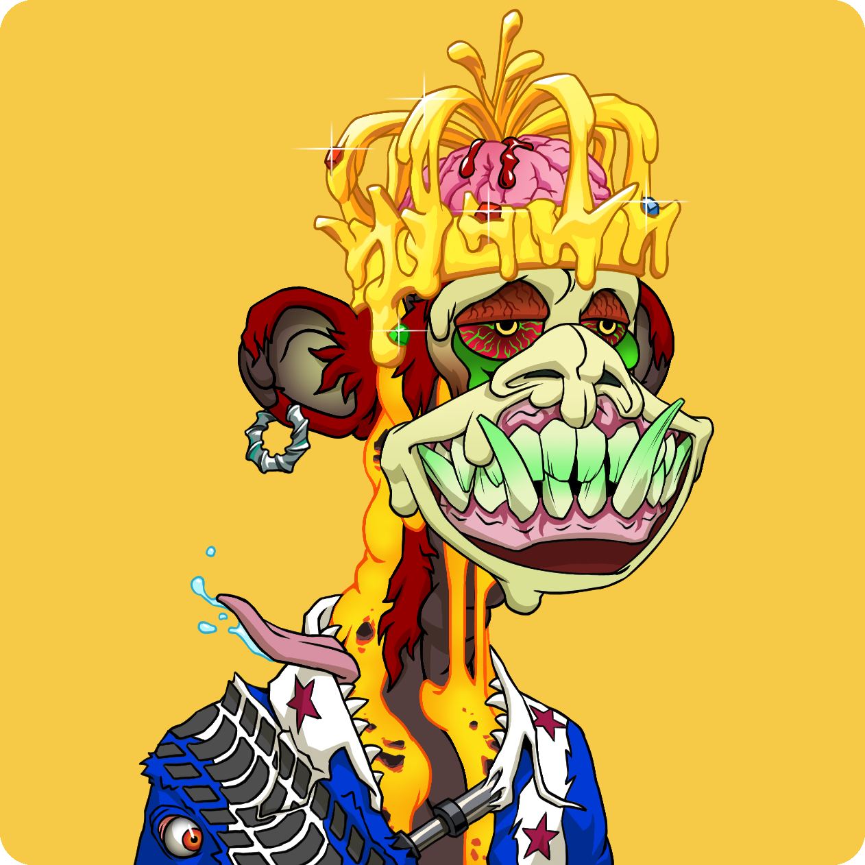 Yuga Labs - Mutant Ape Yacht Club - NFT # 1001