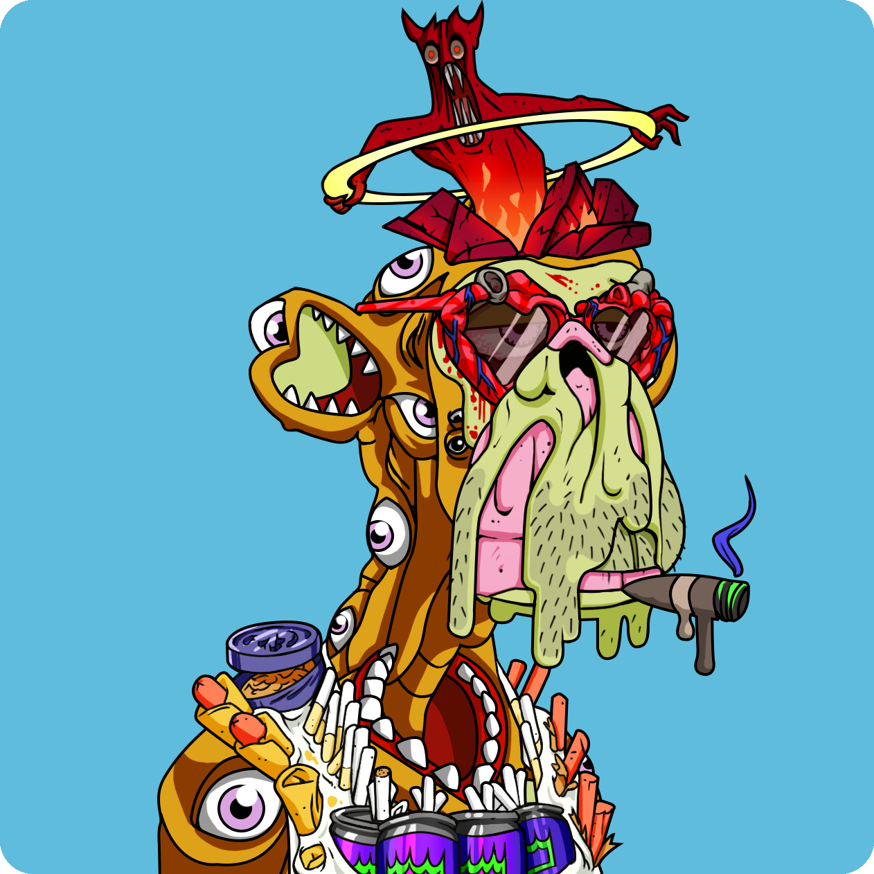 Yuga Labs - Mutant Ape Yacht Club - NFT # 816