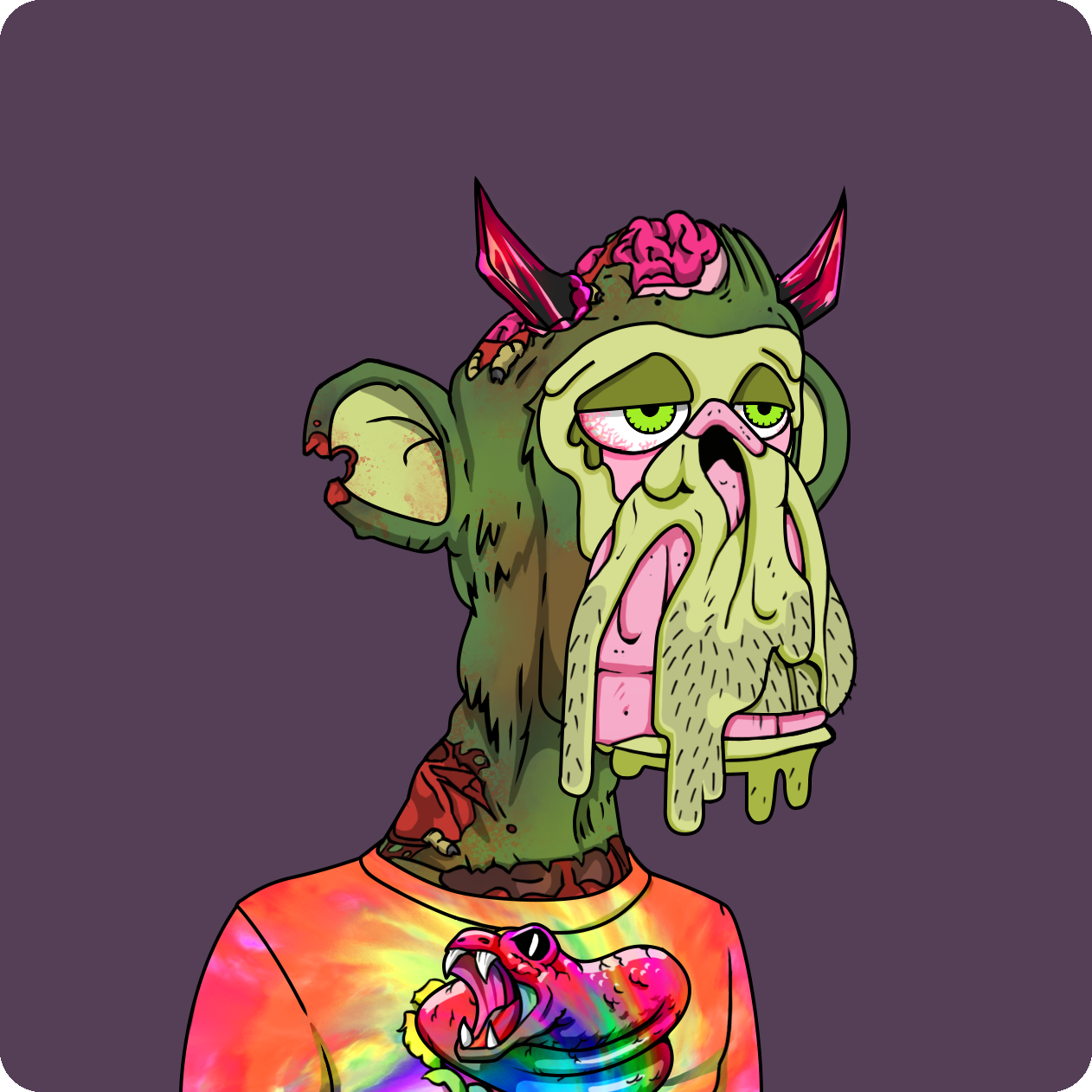 Yuga Labs - Mutant Ape Yacht Club - NFT # 15848