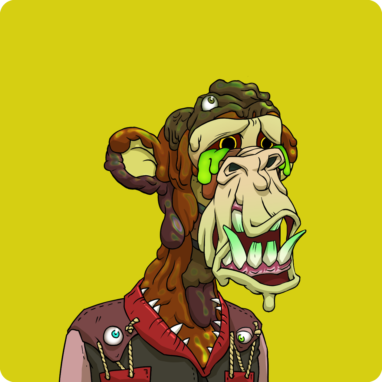 Yuga Labs - Mutant Ape Yacht Club - NFT # 13907