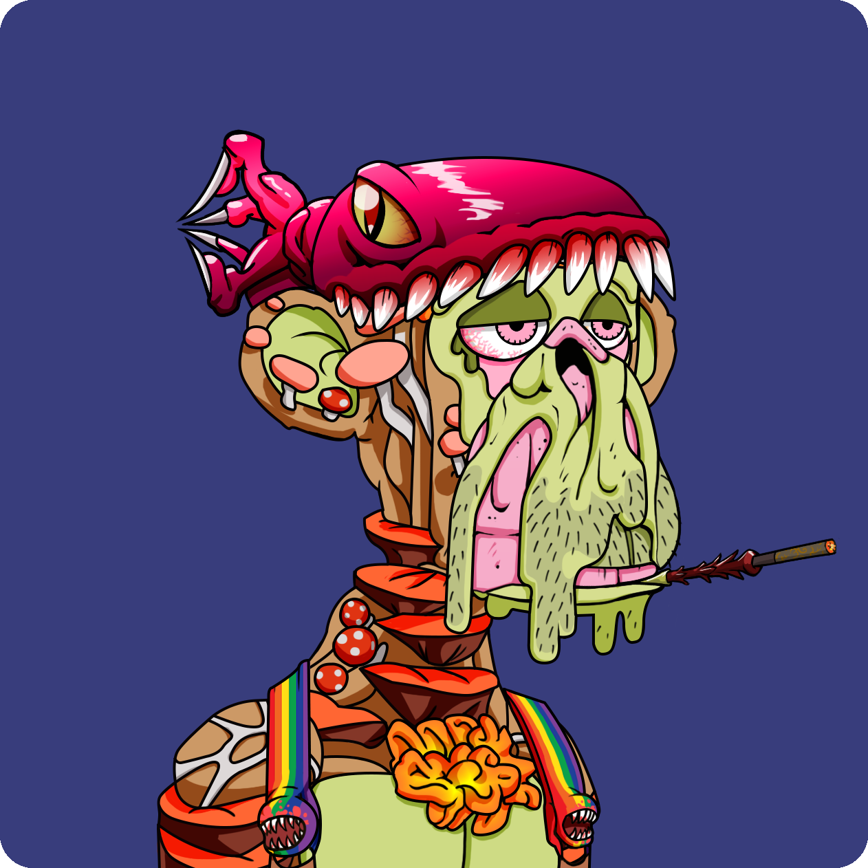 Yuga Labs - Mutant Ape Yacht Club - NFT # 3077