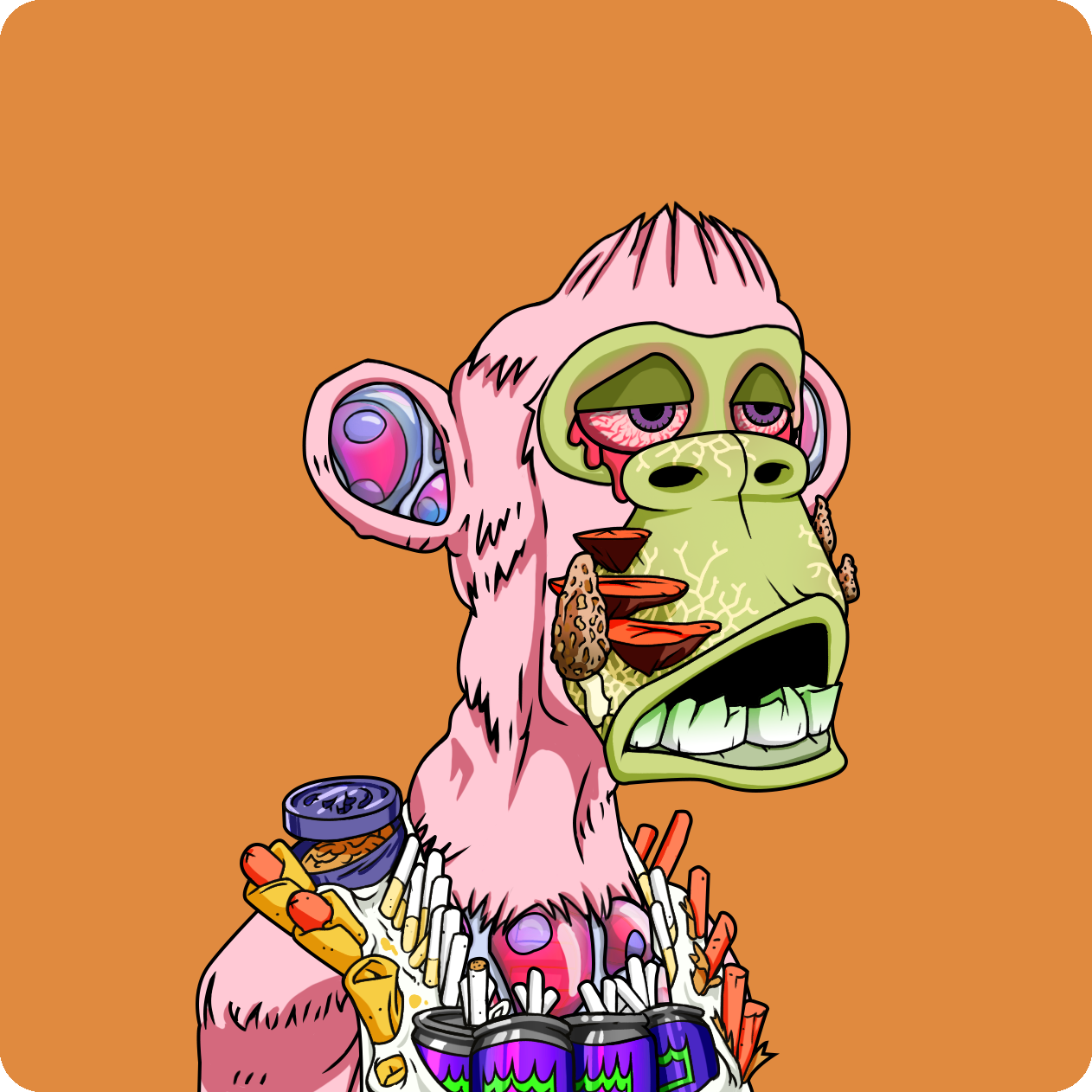 Yuga Labs - Mutant Ape Yacht Club - NFT # 5553