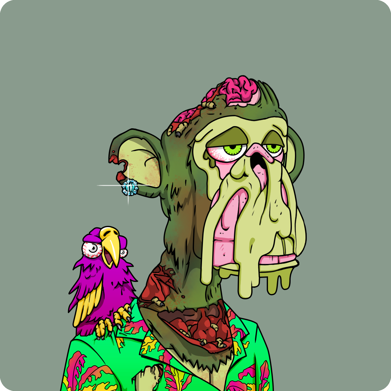 Yuga Labs - Mutant Ape Yacht Club - NFT # 5157