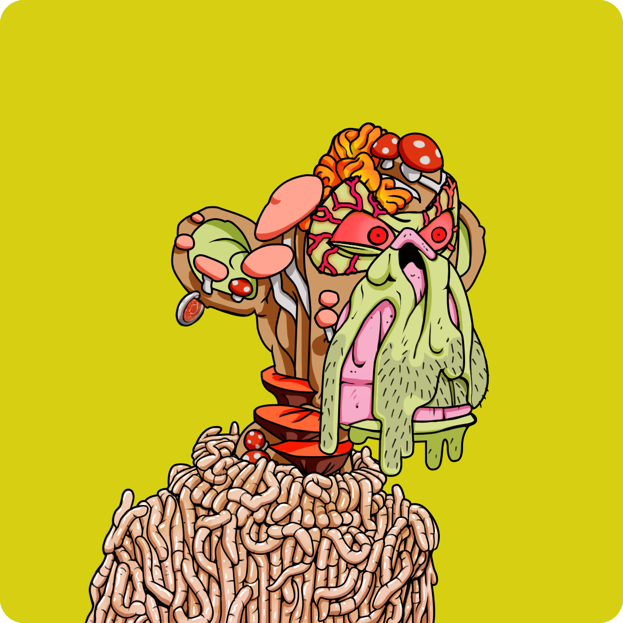 Yuga Labs - Mutant Ape Yacht Club - NFT # 2708