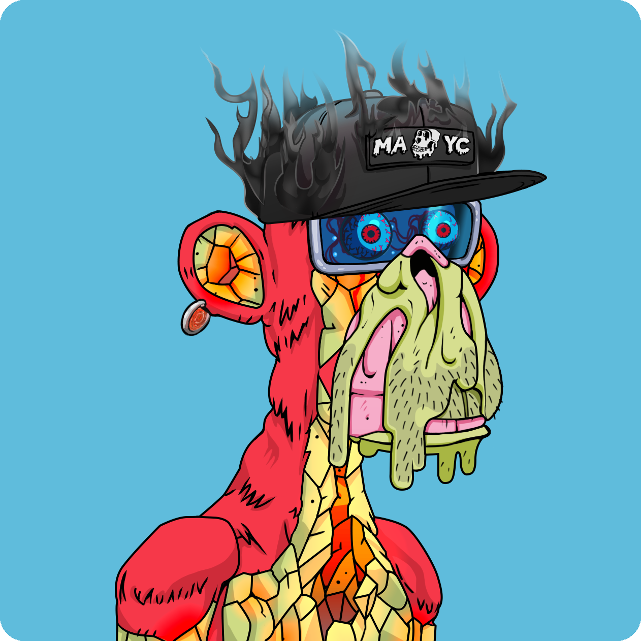 Yuga Labs - Mutant Ape Yacht Club - NFT # 25012