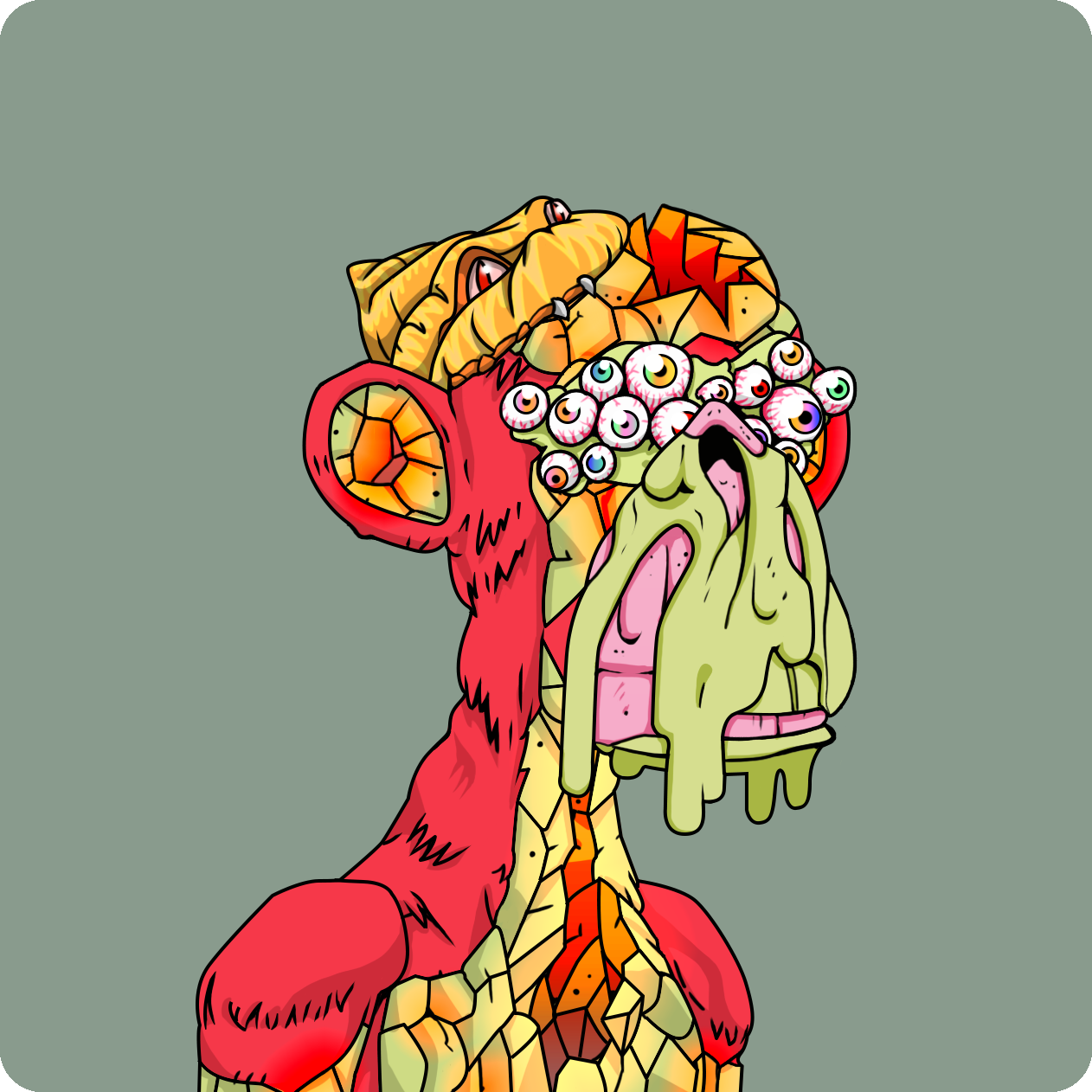 Yuga Labs - Mutant Ape Yacht Club - NFT # 18160