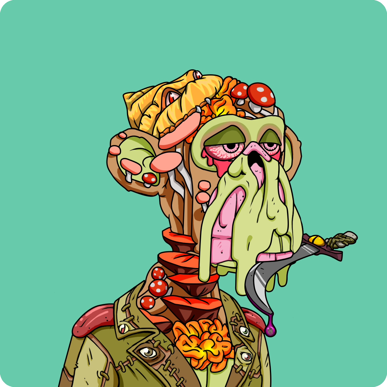 Yuga Labs - Mutant Ape Yacht Club - NFT # 2349