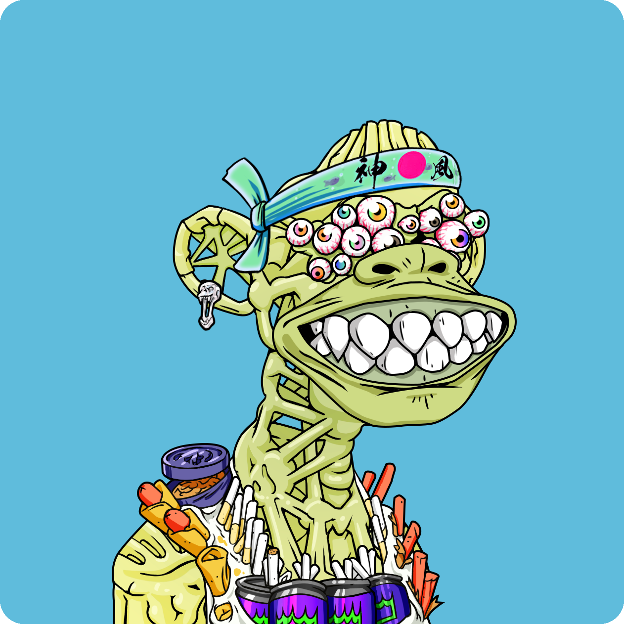 Yuga Labs - Mutant Ape Yacht Club - NFT # 7219