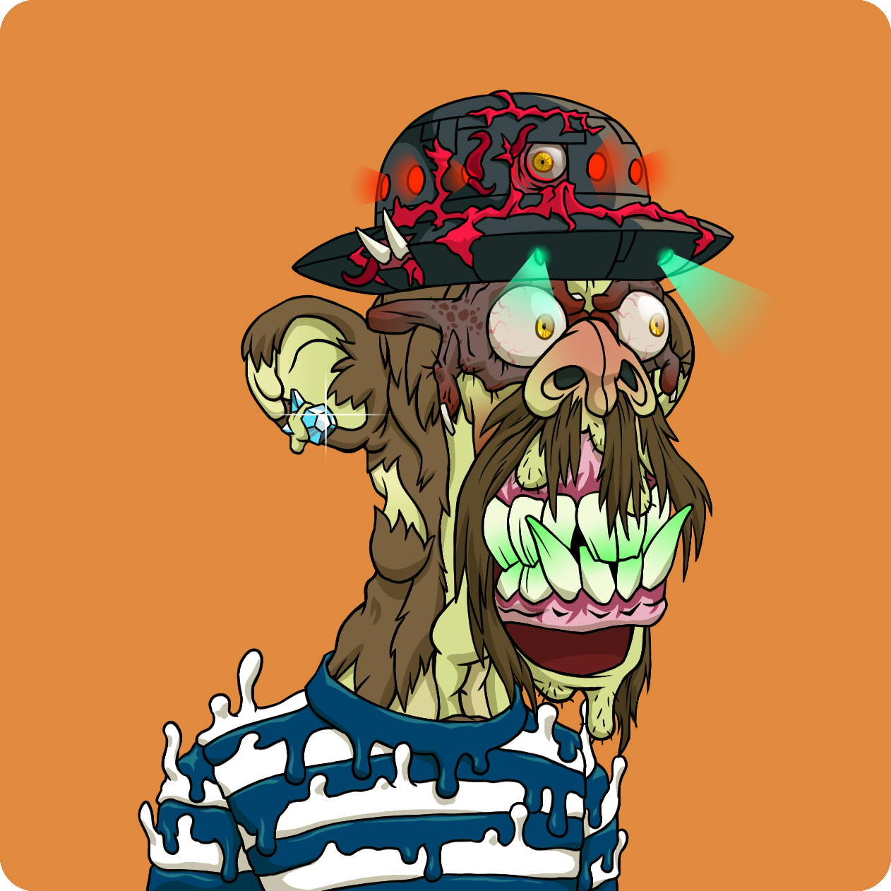 Yuga Labs - Mutant Ape Yacht Club - NFT # 23151