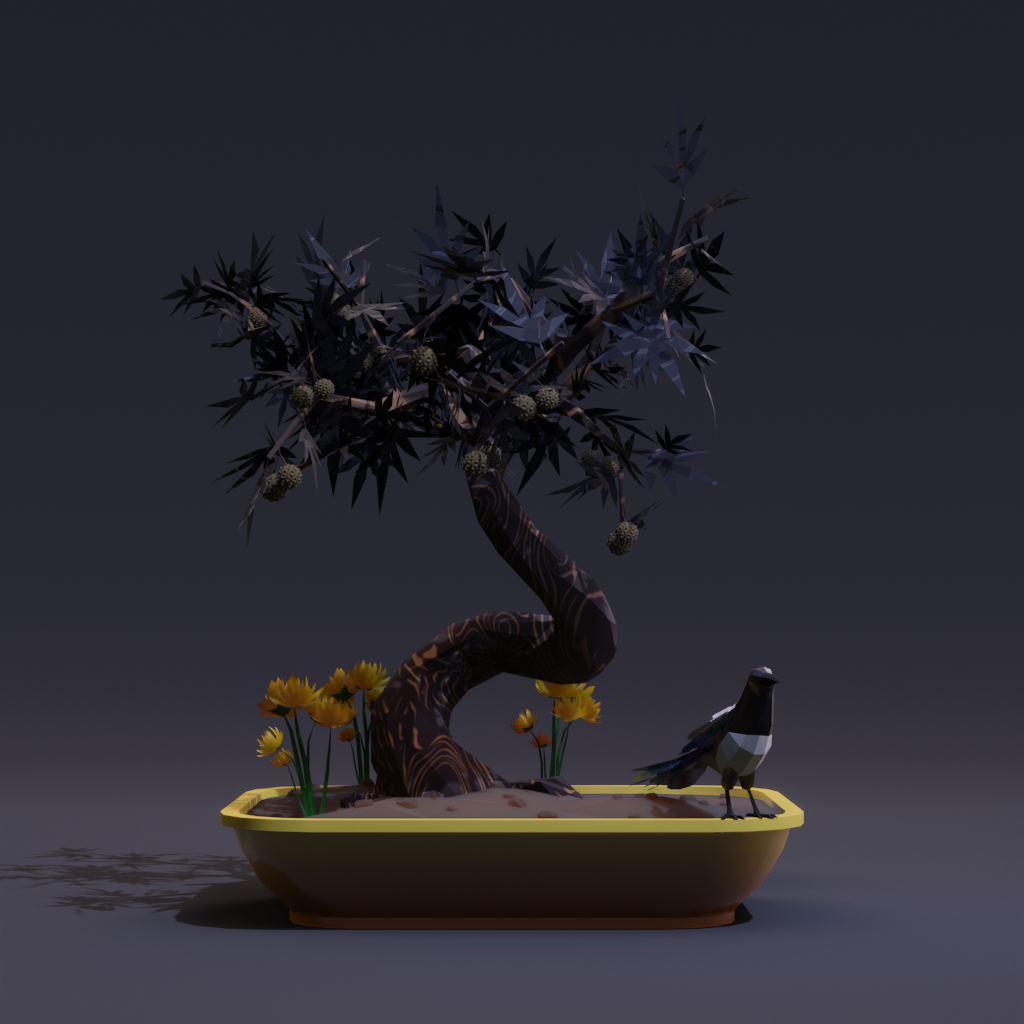 ZENFT Garden Society - Bonsai - Bonsai #3 - NFT # 3