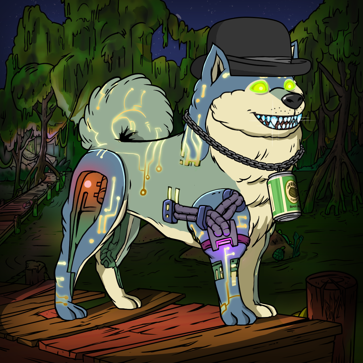 Yuga Labs - Bored Ape Kennel Club - NFT # 1021