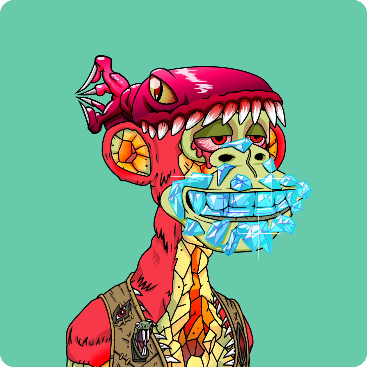 Yuga Labs - Mutant Ape Yacht Club - NFT # 17464