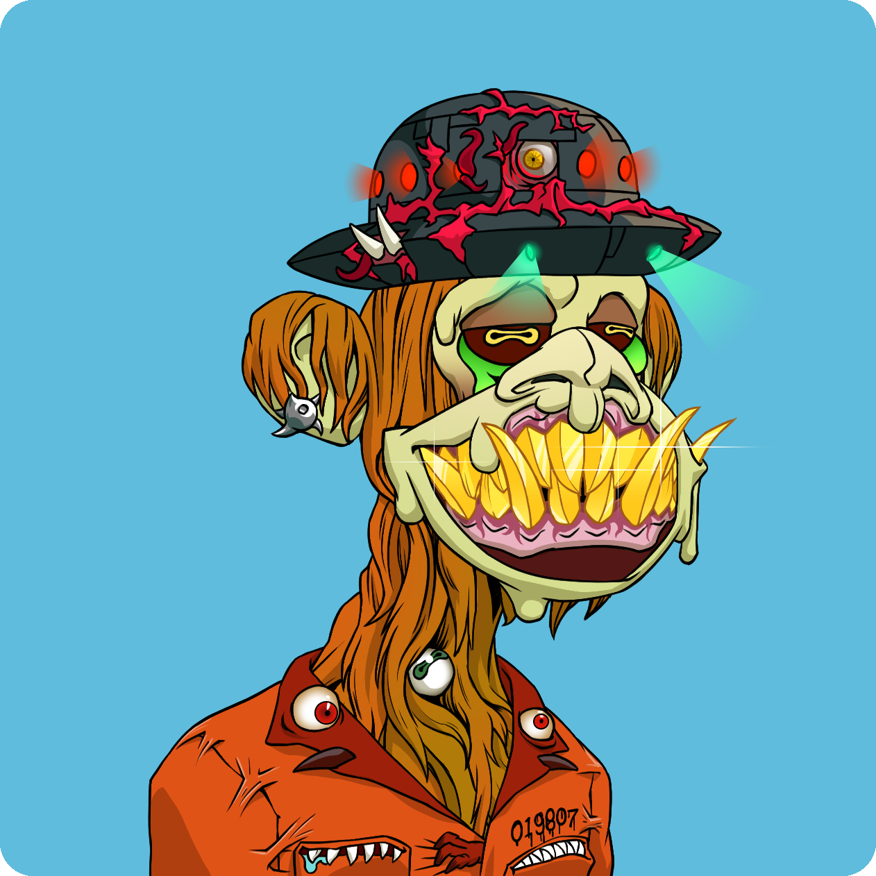 Yuga Labs - Mutant Ape Yacht Club - NFT # 21145