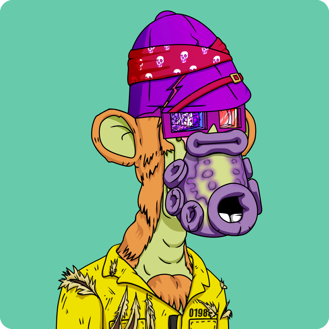 Yuga Labs - Mutant Ape Yacht Club - NFT # 13696