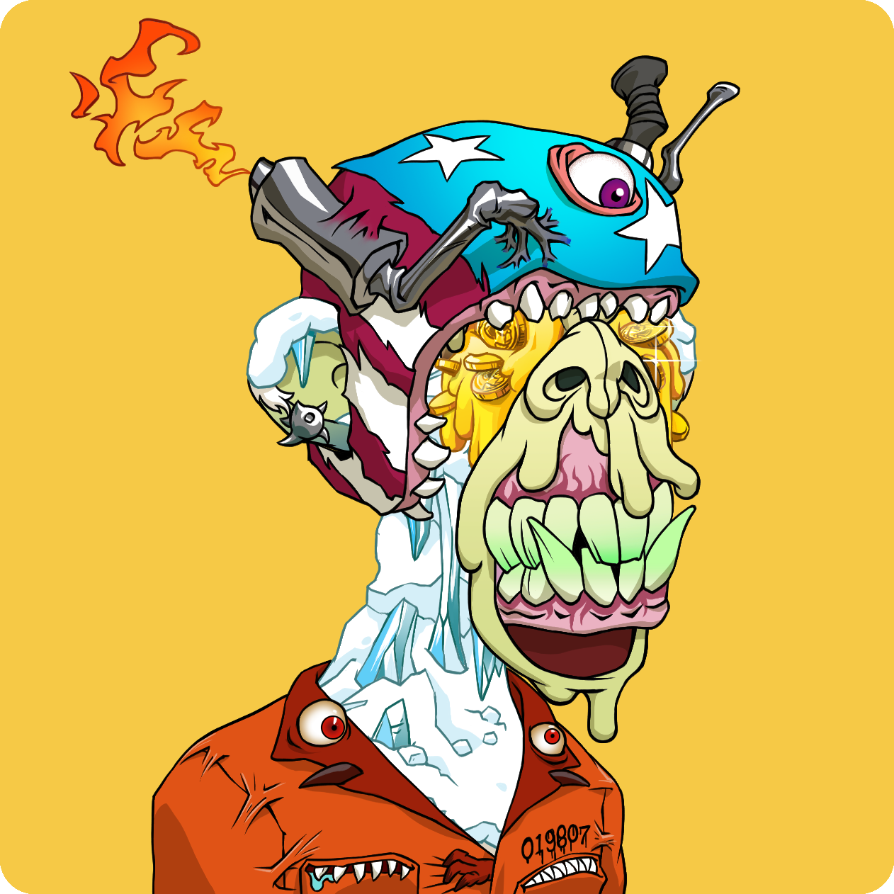 Yuga Labs - Mutant Ape Yacht Club - NFT # 11051