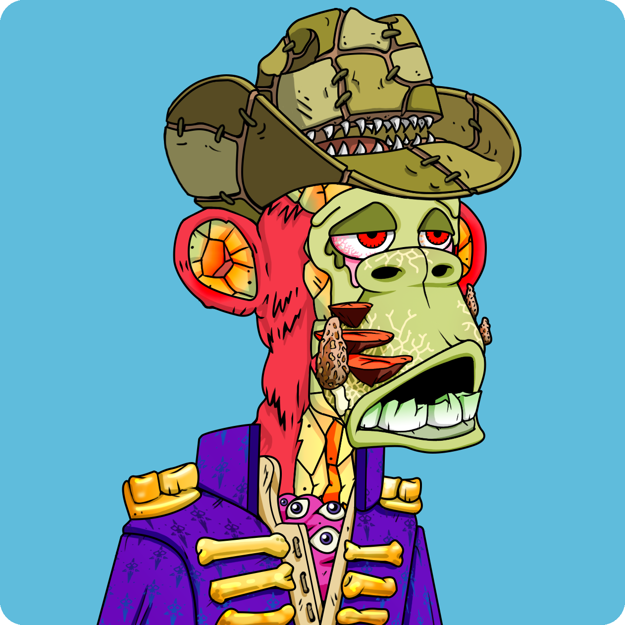 Yuga Labs - Mutant Ape Yacht Club - NFT # 24270