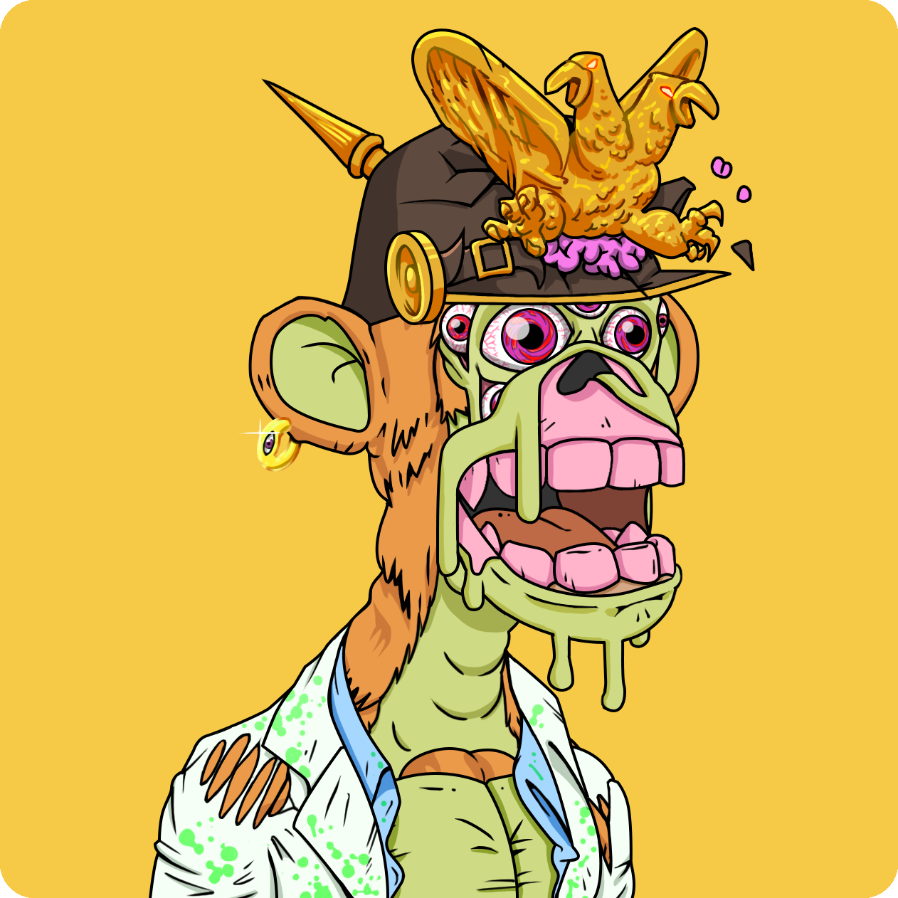 Yuga Labs - Mutant Ape Yacht Club - NFT # 13716