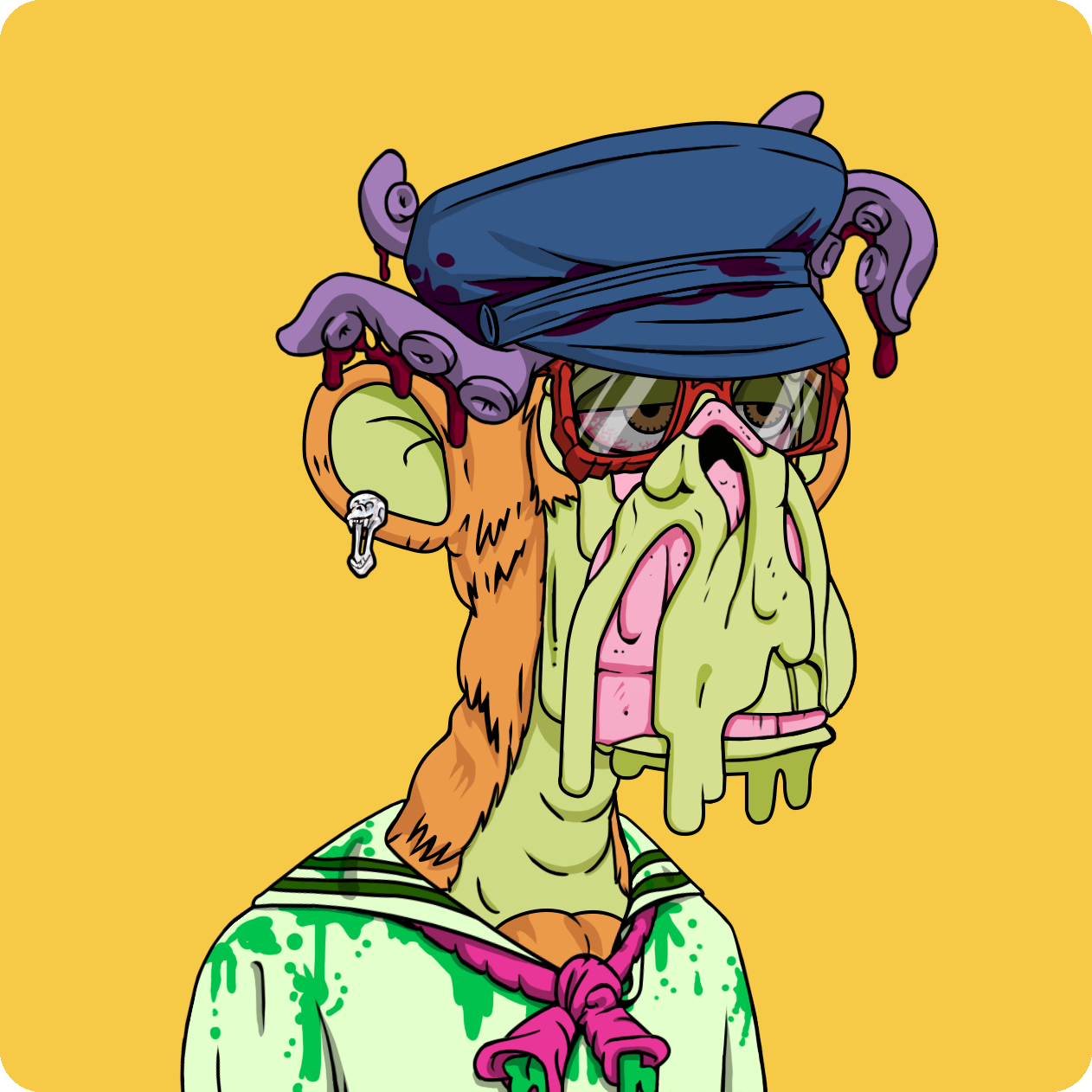 Yuga Labs - Mutant Ape Yacht Club - NFT # 123