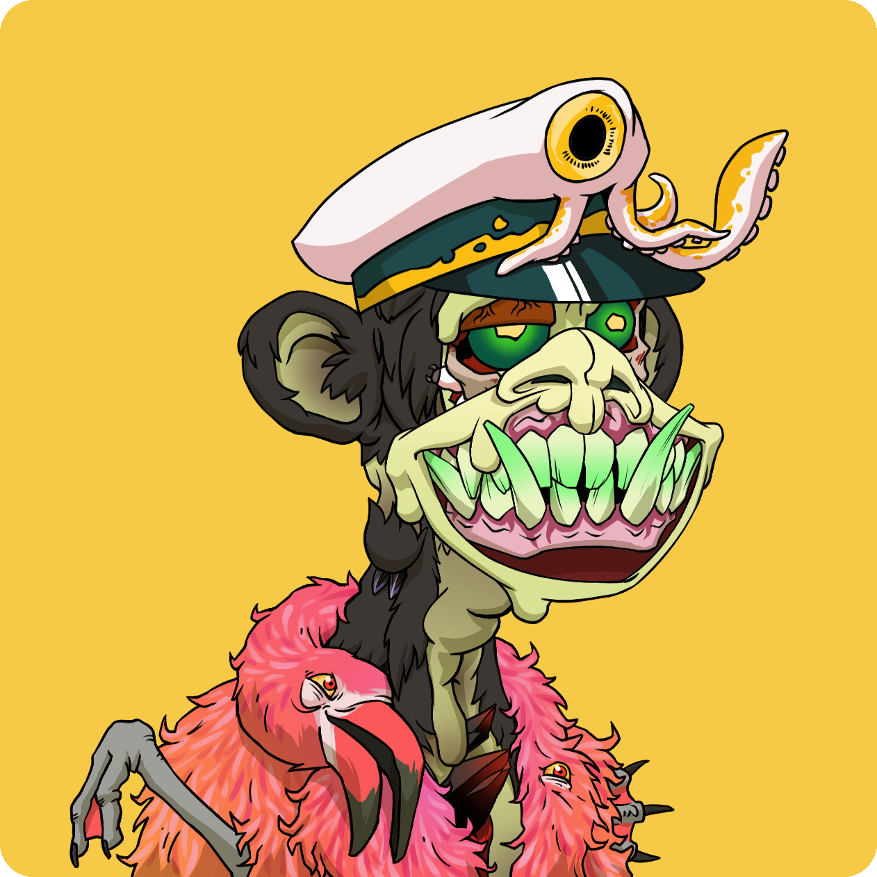 Yuga Labs - Mutant Ape Yacht Club - NFT # 27069