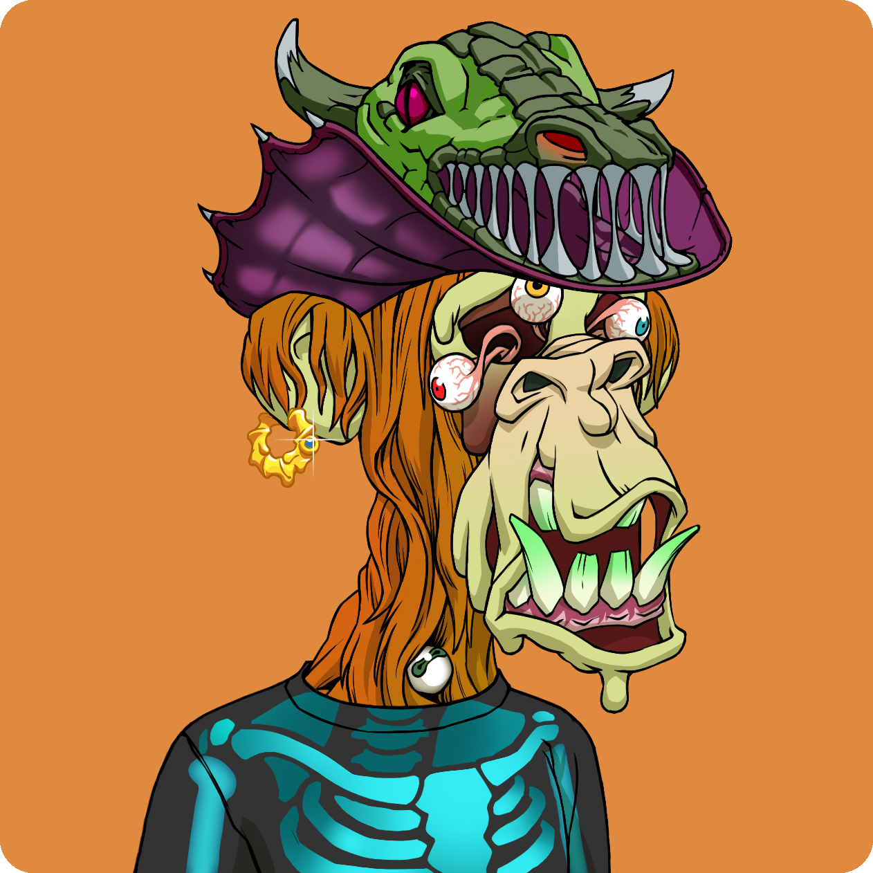 Yuga Labs - Mutant Ape Yacht Club - NFT # 8550